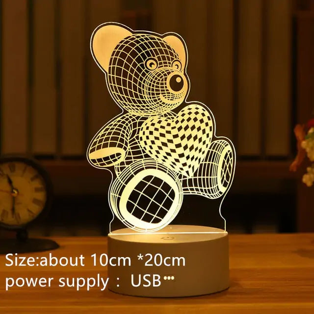 3D Night Lamp